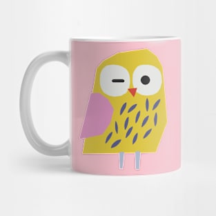 Cute Winking Owl Mug